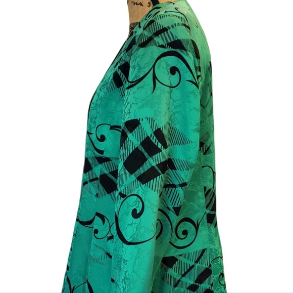 VTG ANNE CRIMMINS for UMI COLLECTIONS Blazer 100% Silk Fully Lined - Wms 16 - Picture 2 of 9